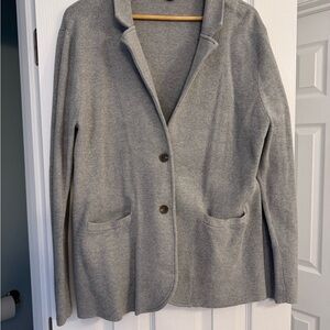 J. Crew Factory Light Gray Women's Blazer